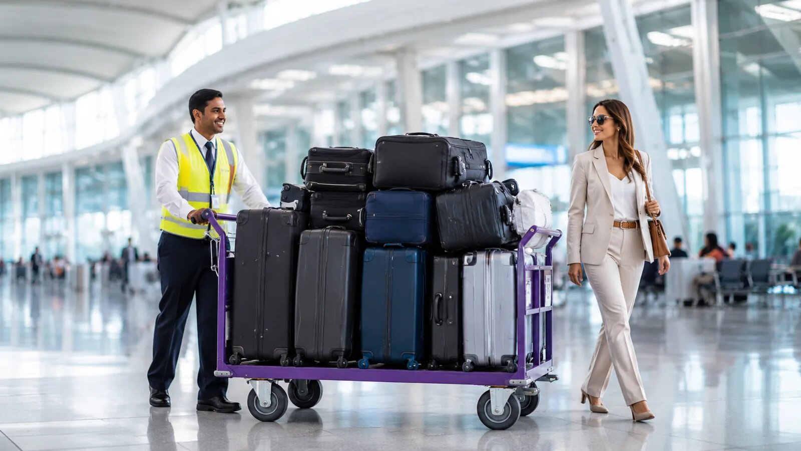 Airport Porter Support — How to request porter assistance