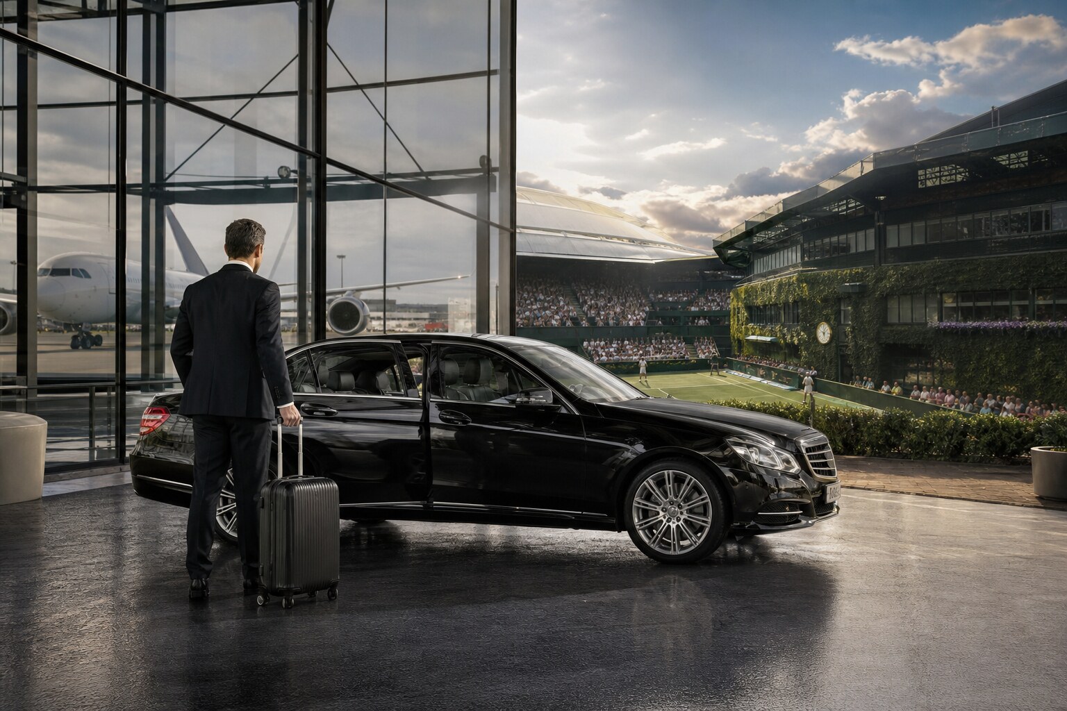Wimbledon Chauffeur Service — Routes and vehicle choices