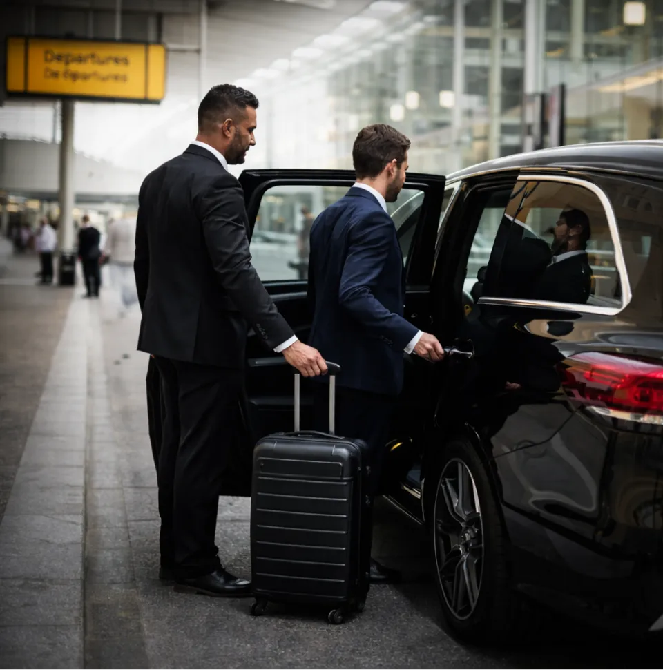 Luxury chauffeur hire in London
