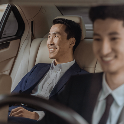 Executive car business passengers gallery photo