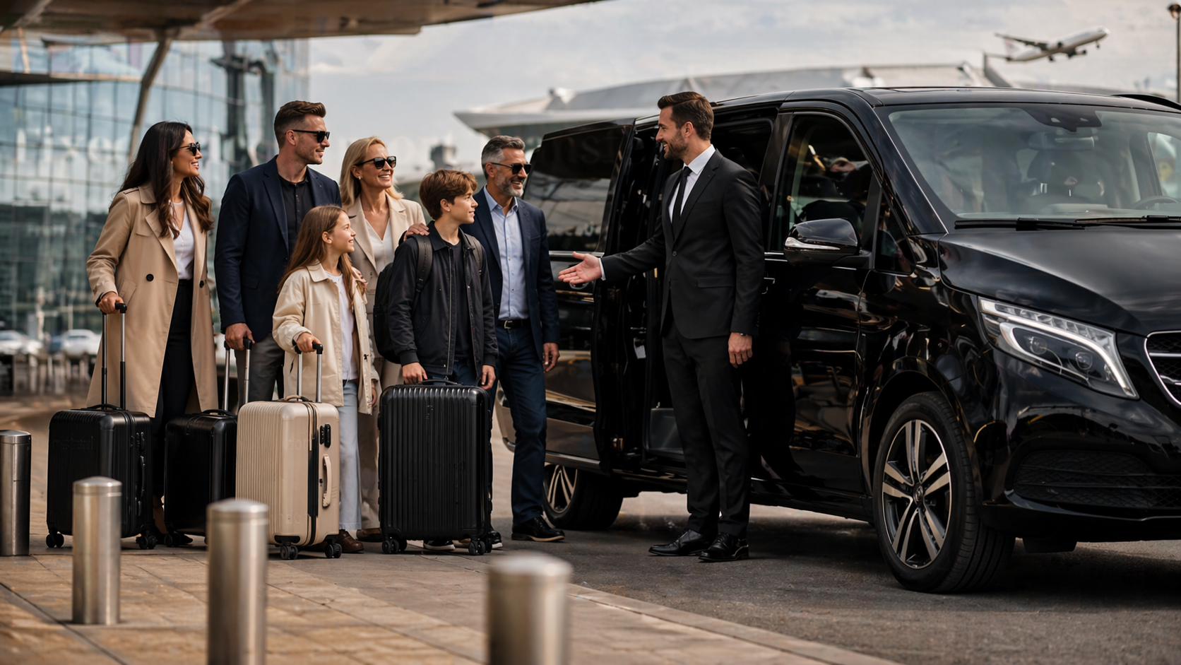 Group transfer with executive van